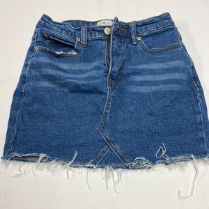 Jean Mini Skirt